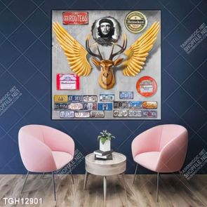 Tranh ghép tráng gương treo trang trí tường