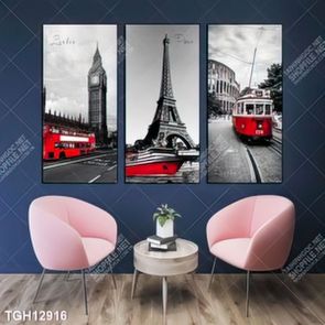 Tranh decor phong cách nội thất tối giản