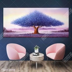 Tranh canvas decor phòng khách đẹp hiện đại