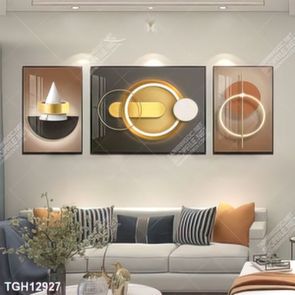 Tranh ghép 3d in vải canvas