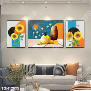 Tranh treo tường phòng khách đẹp, sang trọng và hiện đại