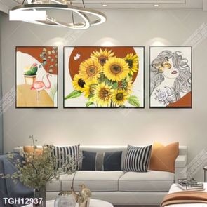 Tranh decor 3D trang trí độc đáo