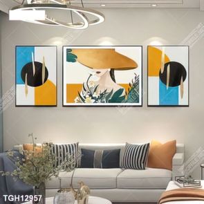 Tranh treo tường ghép bộ hiện đại và đẹp