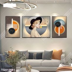Tranh decor nghệ thuật đẹp