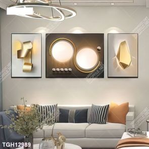 Tranh ghép tráng gương treo trang trí tường