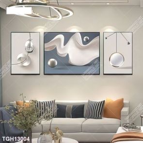 Tranh ghép tráng gương treo trang trí tường