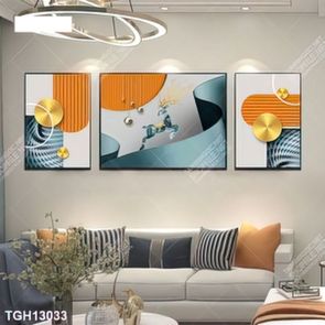 Tranh treo tường ghép bộ nhiều tấm đẹp hiện đại