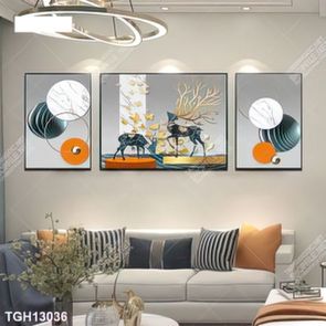 Tranh treo tường phòng khách đẹp, sang trọng và hiện đại