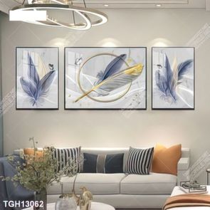 Tranh decor phong cách nội thất tối giản