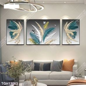 Tranh treo tường 3D đẹp cho phòng khách hiện đại