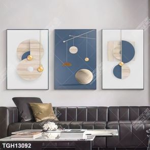 Tranh ghép tráng gương treo trang trí tường