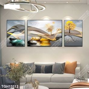 Tranh treo tường phòng khách đẹp, sang trọng và hiện đại