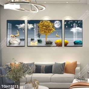 Tranh ghép nghệ thuật trang trí tường nhà
