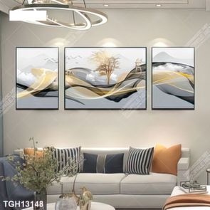 Tranh ghép 3d in vải canvas