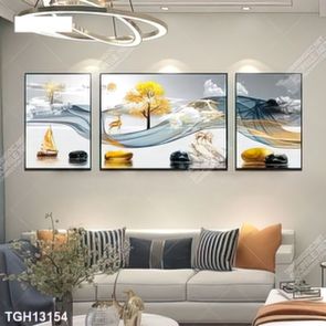 Tranh treo tường phòng khách đẹp, sang trọng và hiện đại