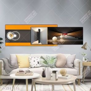 Tranh canvas decor phòng khách đẹp hiện đại