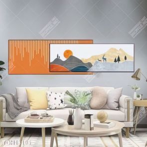 Tranh ghép tráng gương treo trang trí tường