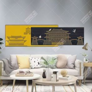 Tranh ghép tráng gương treo trang trí tường