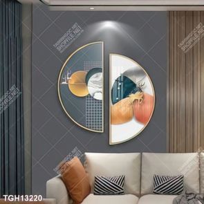 Tranh decor phong cách nội thất tối giản