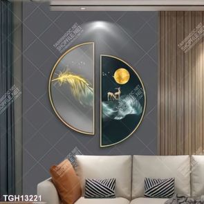 Tranh treo tường 3D đẹp cho phòng khách hiện đại
