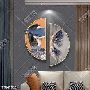 Tranh decor nghệ thuật đẹp