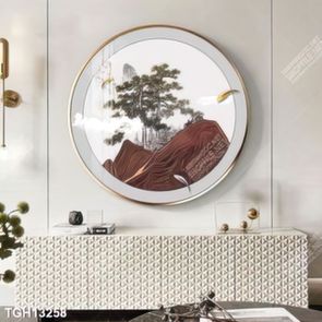 Tranh ghép tôn vẻ đẹp mảng tường trắng