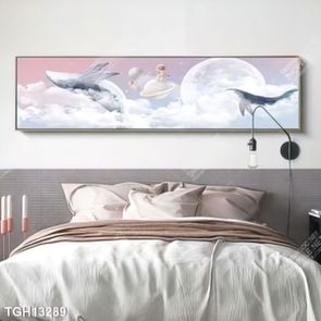 Tranh ghép tráng gương treo trang trí tường