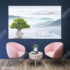 Tranh treo tường 3D đẹp cho phòng khách hiện đại