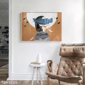 Tranh decor 3D trang trí độc đáo