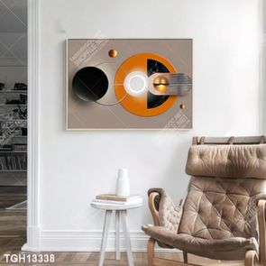 Tranh ghép 3d in vải canvas