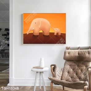 Tranh decor 3D trang trí độc đáo