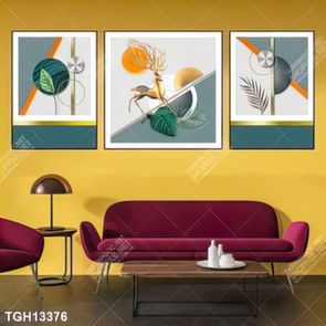 Tranh decor 3D trang trí độc đáo