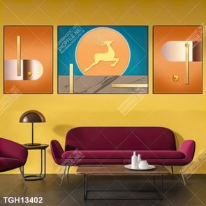 Tranh treo tường ghép bộ nhiều tấm đẹp hiện đại