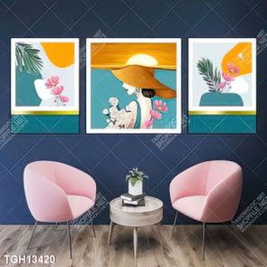 Tranh treo tường phòng khách đẹp, sang trọng và hiện đại