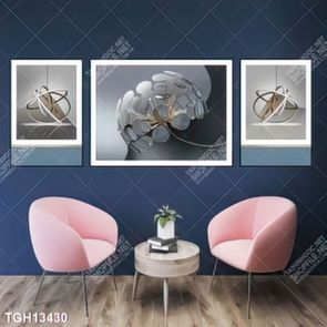 Tranh decor phong cách nội thất tối giản