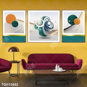 Tranh ghép tráng gương treo trang trí tường