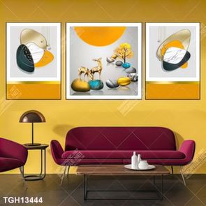 Tranh treo tường ghép bộ nhiều tấm đẹp hiện đại