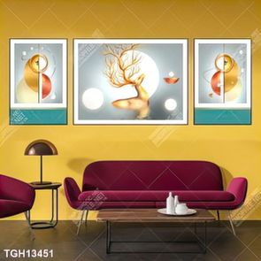 Tranh decor 3D trang trí độc đáo