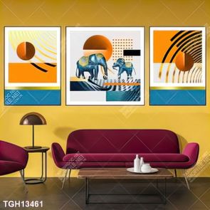 Tranh treo tường phòng khách mẫu mới nhất