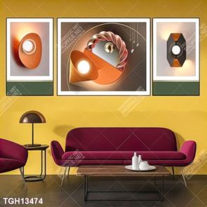 Tranh treo tường 3D đẹp cho phòng khách hiện đại