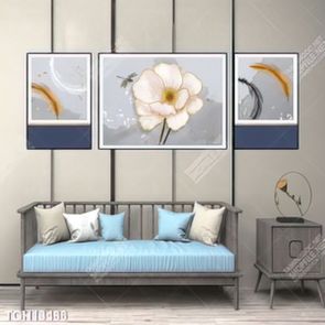 Tranh ghép theo bộ trang trí tường nhà độc đáo