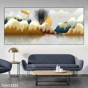 Tranh treo tường phòng khách mẫu mới nhất