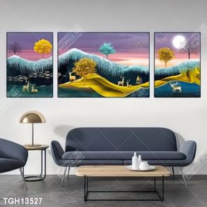 Tranh treo tường phòng khách đẹp nhất