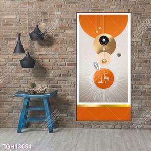 Tranh ghép 3d in vải canvas