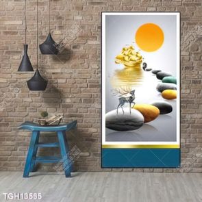 Tranh ghép theo bộ trang trí tường nhà độc đáo