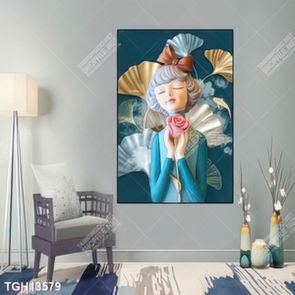 Tranh decor 3D trang trí độc đáo