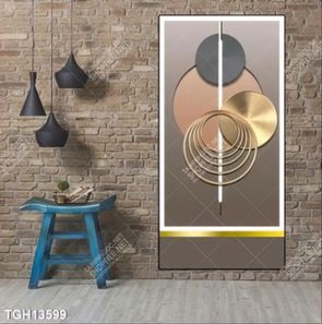 Tranh ghép 3d in vải canvas