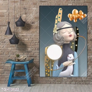 Tranh decor 3D trang trí độc đáo