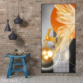 Tranh ghép 3d in vải canvas