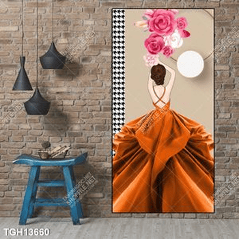 Tranh ghép 3d in vải canvas